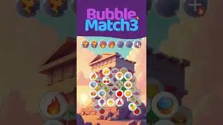 Bubble Match 3 #app #game #quiz #puzzlegame #puzzlechallenge