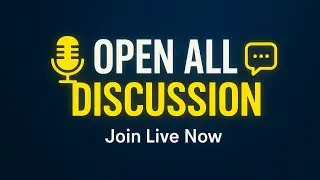Open All discussion #IslamicDiscussion #OpenTalk #Quran #IslamicLive  #IslamicPlatform #RealIslam