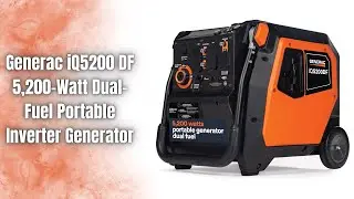 Обзор генератора Generac iQ5200 DF | Бесшумный инверторный генератор мощностью 5200 Вт, работающи...