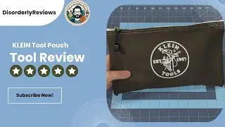 KLEIN TOOLS Zipper Bag Canvas Tool Pouch REVIEW