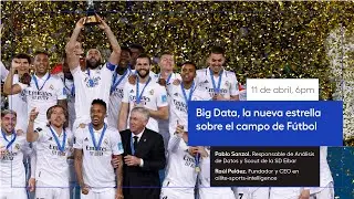 I Jornada de formaci&oacute;n en Big Data & Scouting en F&uacute;tbol