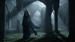 Moonlit Ruins &ndash; Gothic Violin Metal | Dark Fantasy Slow Cinematic Music V2
