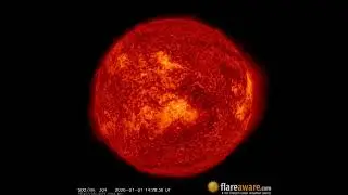 1 Jan - 2 Jan: 24 Hour Solar Activity (Earth Facing; Solar Storm, Sunspot, Solar Flare, CME)