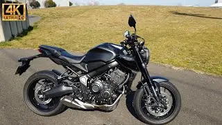 HONDA CB650R 2023 New model Matt Gunpowder Black Metallic   [4K] [HDR] by Sony XPERIA 1V