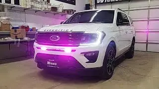 2020 Ford Expedition Limited Funeral Procession Lighting with NEW DRL Auto Flasher Kit