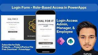 PowerApps Login Based on User Identity | Part 3 &ndash; Dynamic Login Form with Role Detection