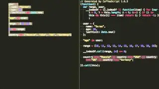 Курс по Coffeescript. Операторы. 04