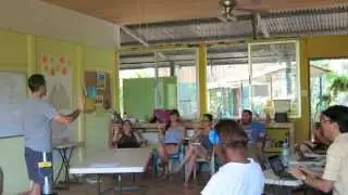 Learning experiences at Centro Espiral Mana: Japanese numbers