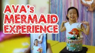 Ava Turns 4 - Mermaid Experience for Kids; Mermaid Birthday Party; DIY Decor; Swimming for Kids