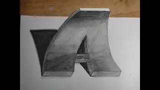 Drawing 3D A | Sketch & Draw