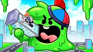 Me Convertí en Slime para Comer TODO el Mundo de Roblox