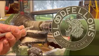 Turning a Resin Shave Brush Handle