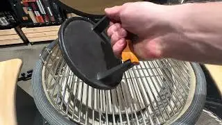 Cast iron burger press