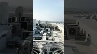 MEP Services @ Roof | Blue Bay Walk | Ajmal Makan | Sharjah UAE