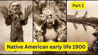Time Travel Through Captured Moments: Rare Glimps  Early 1900 Native American Life  Vintage Photos
