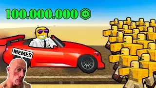 ROBLOX A DUSTY TRIP Funniest Moments (COMPILATION) | UNLOCKING THE CYBER TRUCK In a Dusty Trip