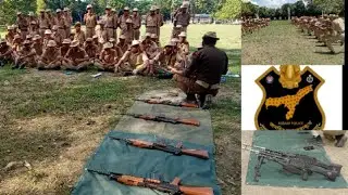 weapons handling 5.56mm INSAS rifle