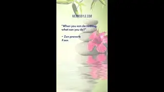 When you can do nothing