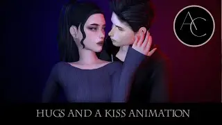 [AC] Hugs and a kiss animation | The Sims 4