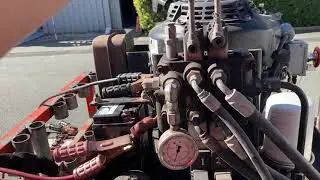 Vanguard 18Hp Petrol Remote Control Hydraulic Power Pack - Trailer Mounted