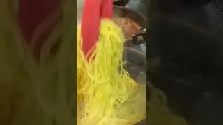 Egg noodles for Beef Lomien #shorts