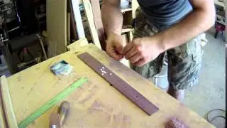 Bonehead Build 1.08 - The Purple Canary Gets A Fretboard