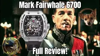 Обзор автоматических часов Mark Fairwhale 6700 Tonneau Shaped!