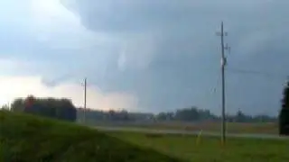 wall cloud and gust front southwestern ontario october 6