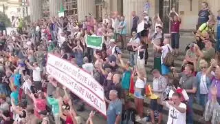 2022 economic crisis: German Protest 8/7/2022