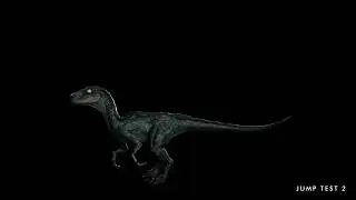 Velociraptor Animation Test