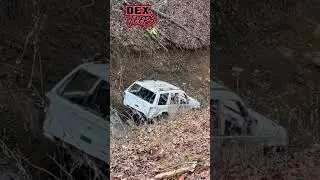 Broke rear axle reverse send up cable hill. #jeep #jeepzj #jeepgrandcherokee #zj #offroad