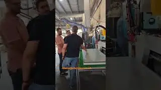 Our engineer training Saudi customer machine #factorysealed #factory #machine #sealing #pu