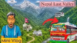 Nepal Last Valley Trip⛰️|| Bus Simulator Indonesia || Mini Vlog❤️