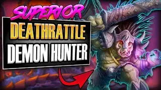 Deathrattle Demon Hunter is LEGIT! N'zoth is Crazy | Forged in the Barrens | Hearthstone