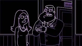 American Dad - I dumped the printer on the side of the road But it's vocoded to Gangsta's Paradise