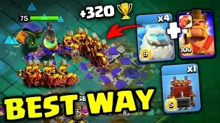 Insane 3-Star Attacks with Super Hog Rider Spam TH17 - MADNESS Strategy! [Clash of clans]