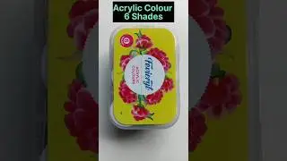 Acrylic Colour 6 shades with Name