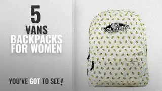 Vans Backpacks For Women [2018 Best Sellers]: VANS Peanuts Realm Backpack Woodstock School Bag