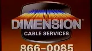 1986 Dimension Cable TV Commercial Phoenix,az