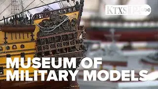 Man creates museum of military models