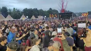 Nice circle pit with Frank Carter @ Cabaret Vert Festival / 19.08.2022