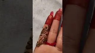 &ldquo;Simple Finger Mehndi Design | Easy Mehndi for Beginners&rdquo;#shortsfeed #creativehenna #hennadesign