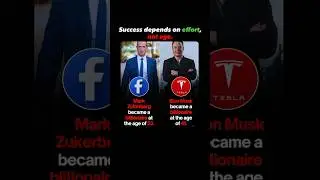 Success Depends on Effort 💪 Mark Zuckerberg vs Elon Musk | Billionaire Mindset