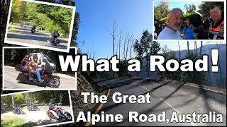 What a road, the Great Alpine Road Australia