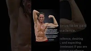 &ldquo;Excellence is a process.&rdquo;#excellence #pursueexcellence #mindsetmastery #fitness #mindset