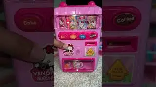 Satisfying Hello kitty vending machine 💕#shorts #satisfying #viralvideo #hellokitty #miniature