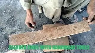 Cleaver Knife Forging by Blacksmith From Truck Leaf Spring |Amazing Talent