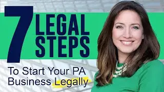7 Legal Requirements You NEED to Know | How To Start Your Business Legally in PA (by a Lawyer)
