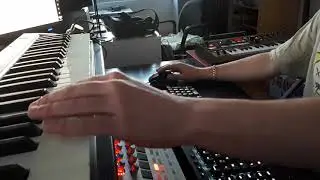 First shot with Korg MicroKorg and Reason