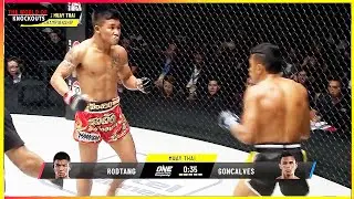 Rodtang Jitmuangnon (Thailand) vs Walter Goncalves (Brazil) - MUAY THAI HD